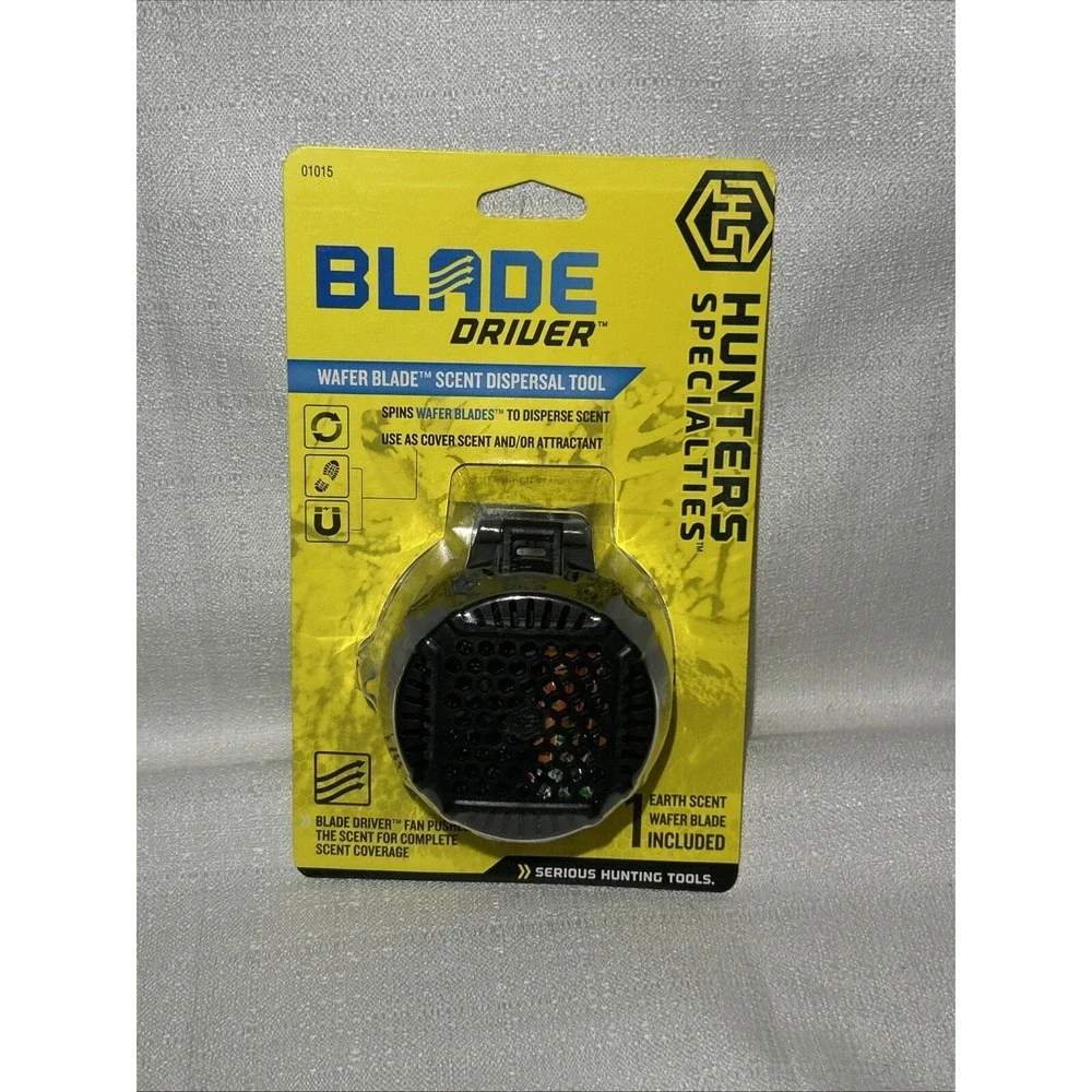 Hunters Specialties 01015 Blade Driver Scent Dispenser w/1 Fresh Earth Wafer
